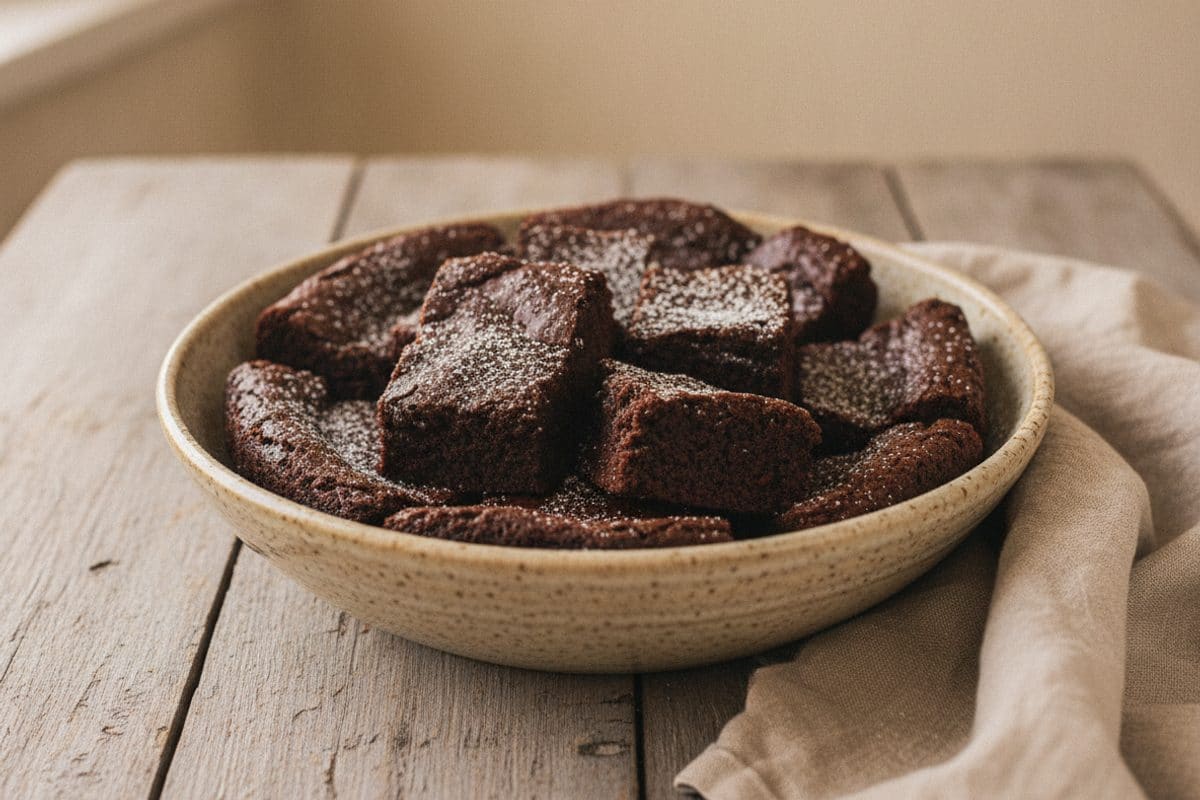 Negrese cu ciocolată neagră — Brownie fudgy clasic