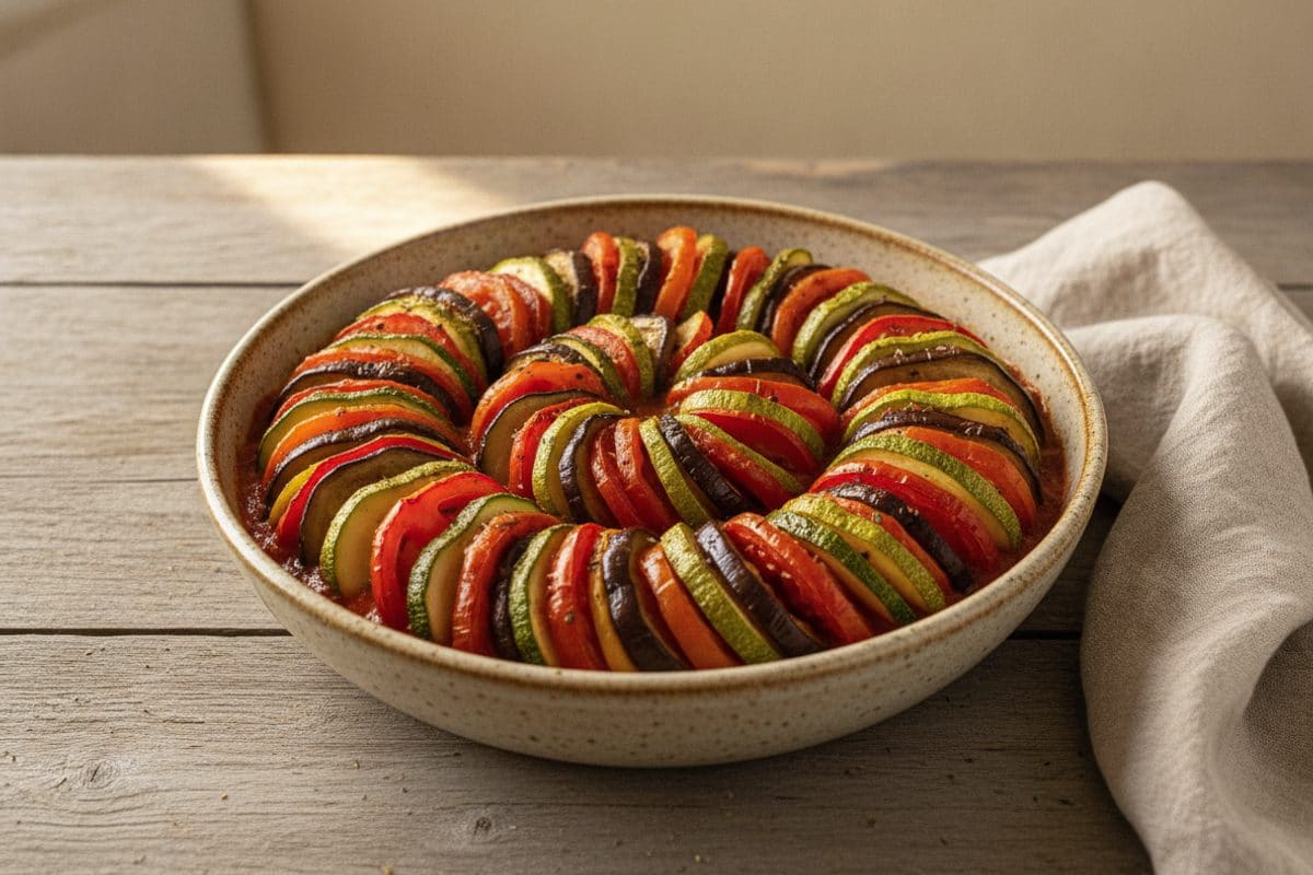 Ratatouille provensale la cuptor