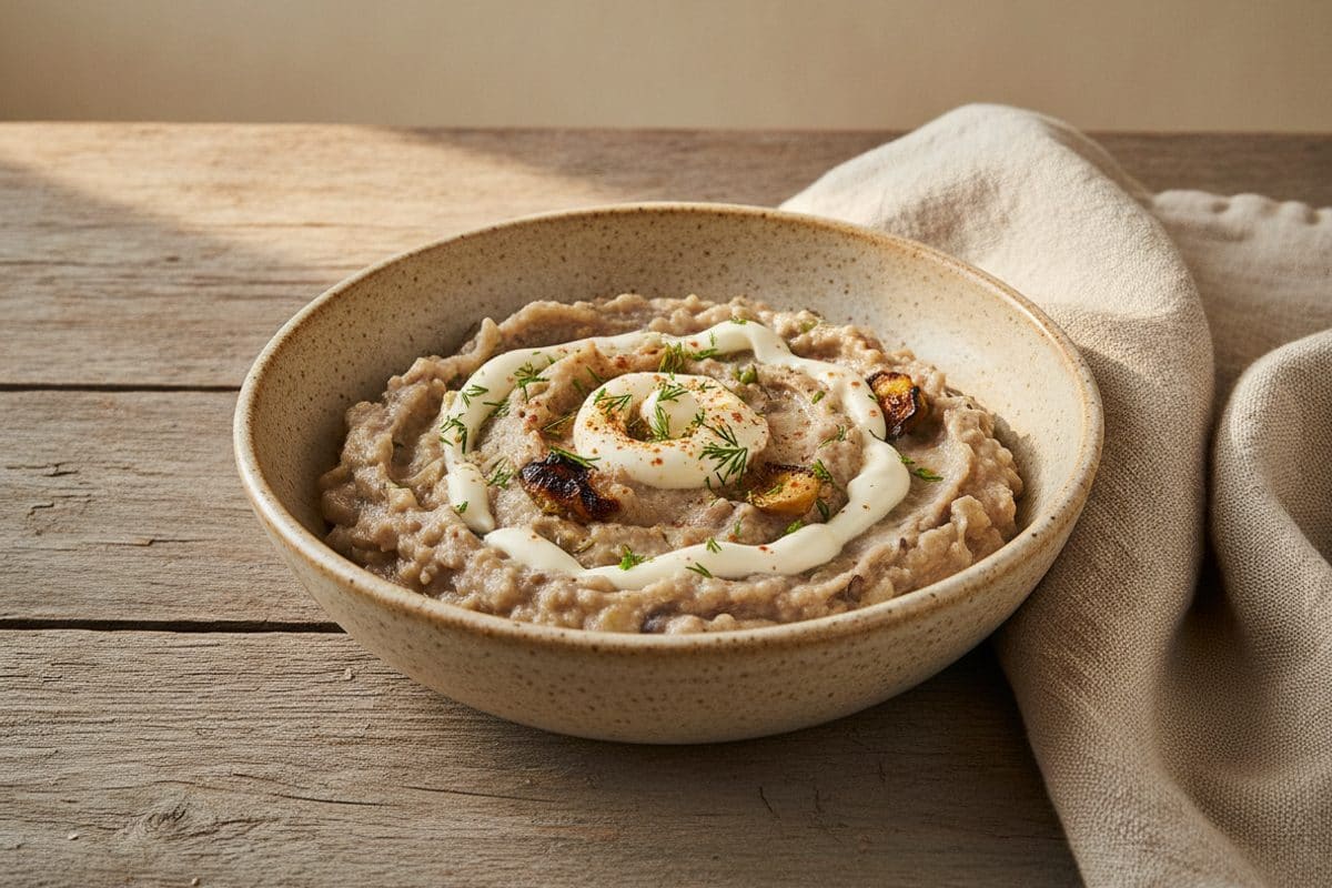 Salată de vinete cu maioneză — cremă afumată de vară