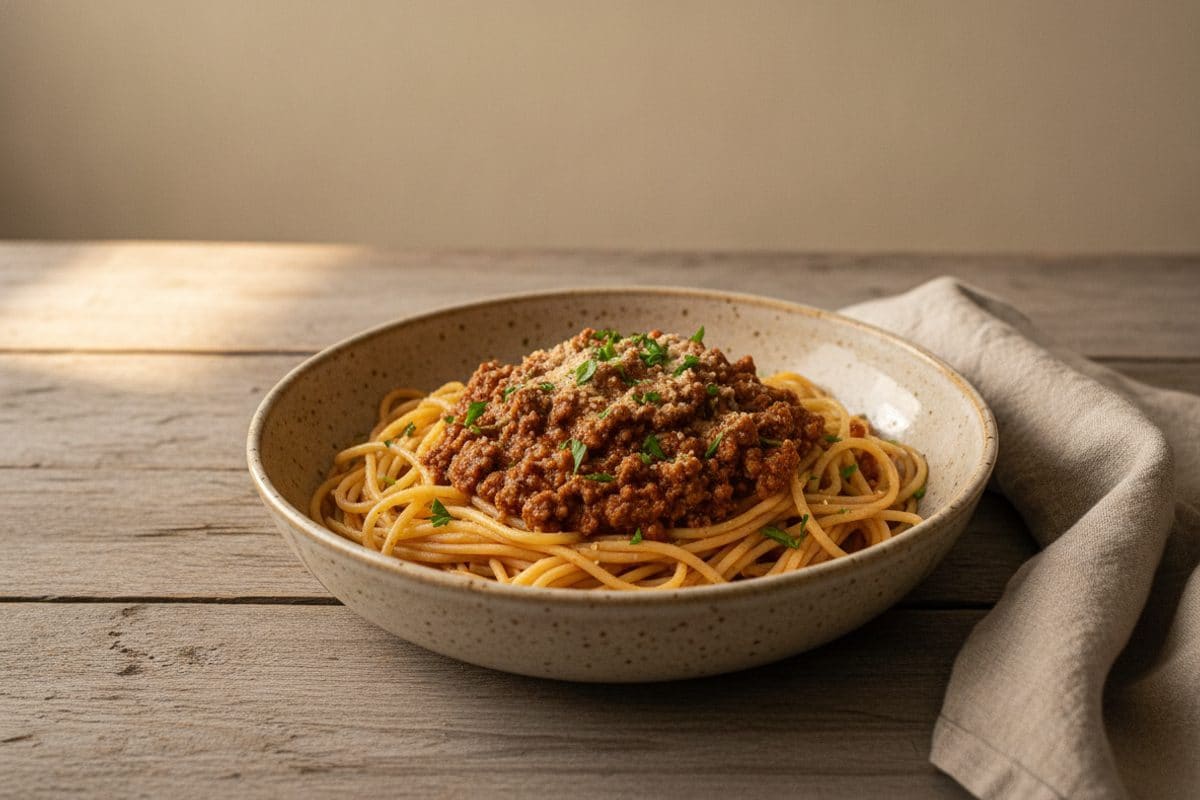 Spaghetti Bolognese Într-o Singură Oală